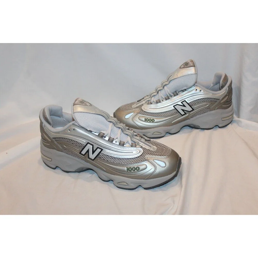 New Balance 1000 Men's Classic Leather Athletic Sneakers Gray sz 13 NEW $150